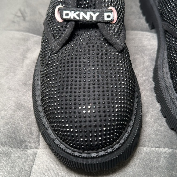 DKNY Girls Ava Speed Moto Sparkle Boots Size 4 NWOT - Picture 5 of 14